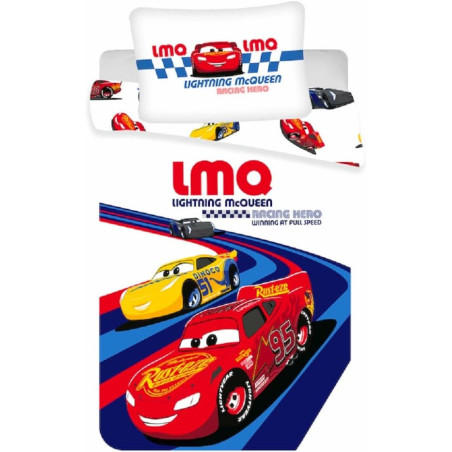 Disney - Parure de lit bébé en coton "Cars" - 100 x 135 cm