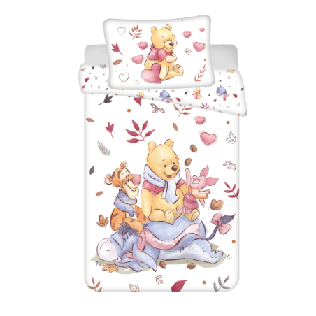 Disney - Parure de lit en coton "Winnie l'ourson" - 100 x 135 cm