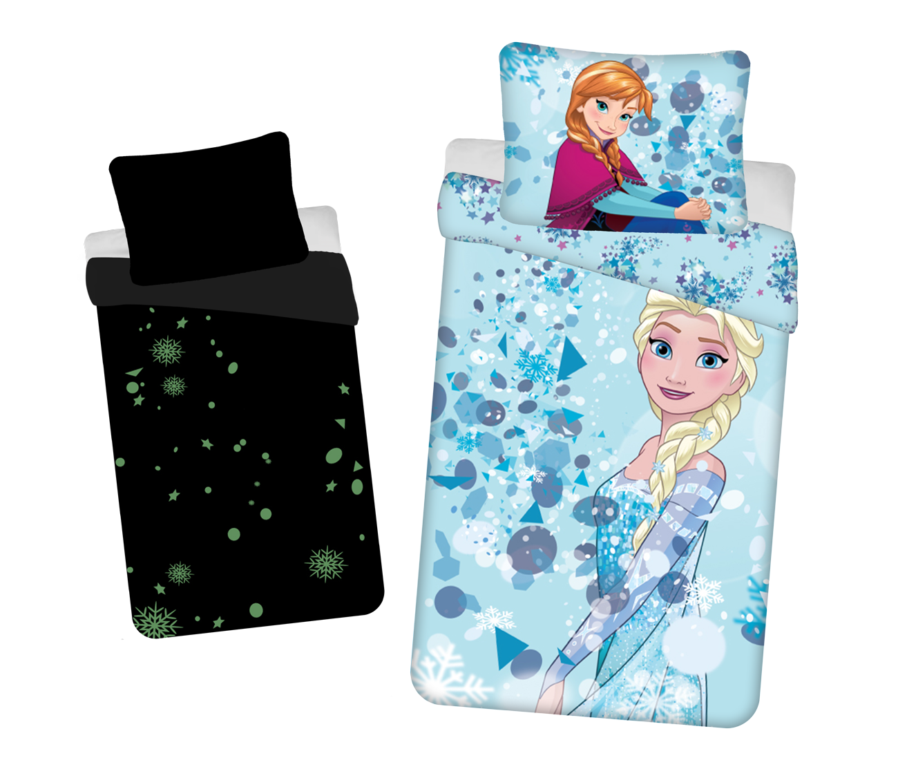 Disney Reine des Neiges - Parure de Lit - Housse de Couette Coton