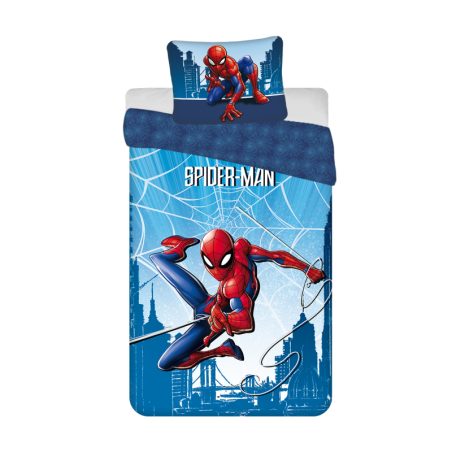 Disney - Parure de lit en coton "Spider-Man" - 140 x 200 cm