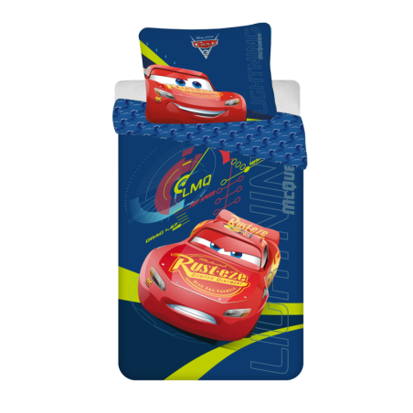 Disney - Parure de lit en coton "Cars : McQueen" - 140 x 200 cm