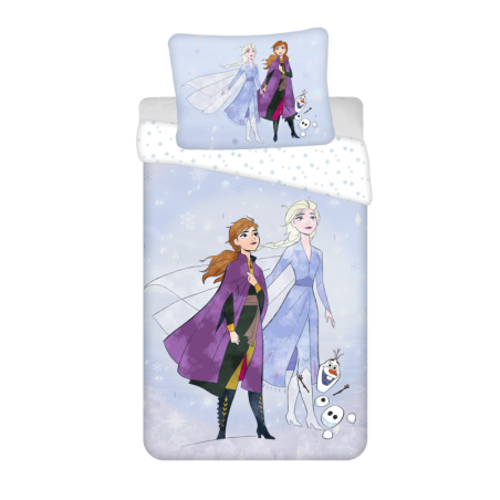 Disney - Parure de lit en coton "La Reine des Neiges 4" - 140 x 200 cm