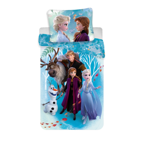 Disney - Parure de lit en coton "La Reine des Neiges 5" - 140 x 200 cm