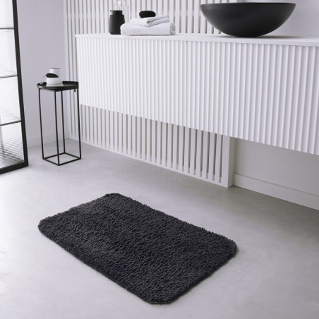 Tapis de bain "Essential" - Gris fusain - 50 x 80 cm