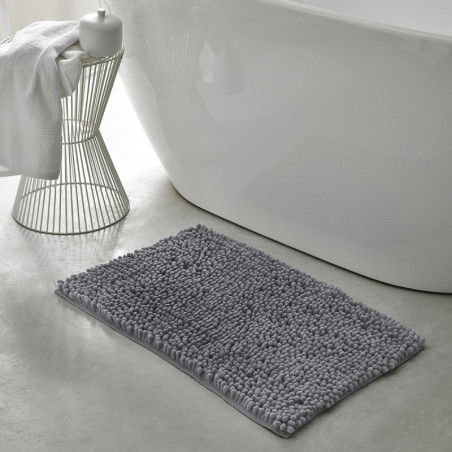 Tapis de bain "Essential" - Gris acier - l 45 x L 75 cm