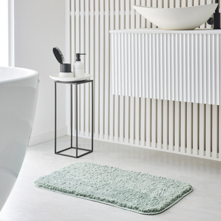 Tapis de bain "Essential" - Vert céladon - l 50 x L 80 cm