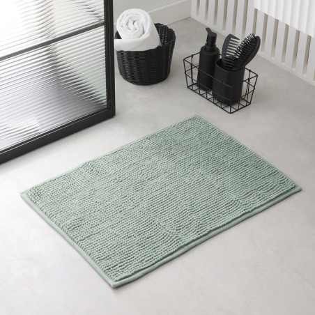 Tapis de bain "Essential" - Vert céladon - 40 x 60 cm