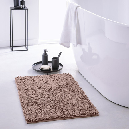 Tapis de bain "Essential" - Rose des sables - l 50 x L 80 cm