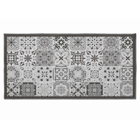 Tapis rectangulaire - L 120 x 50 cm - Gris