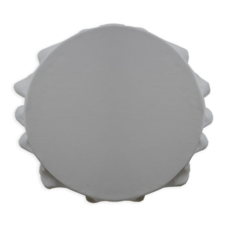 Nappe ronde - Gris - D 180 cm