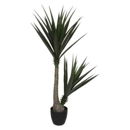 Yucca artificiel à 2 troncs "Nara - Vert - H 130 cm