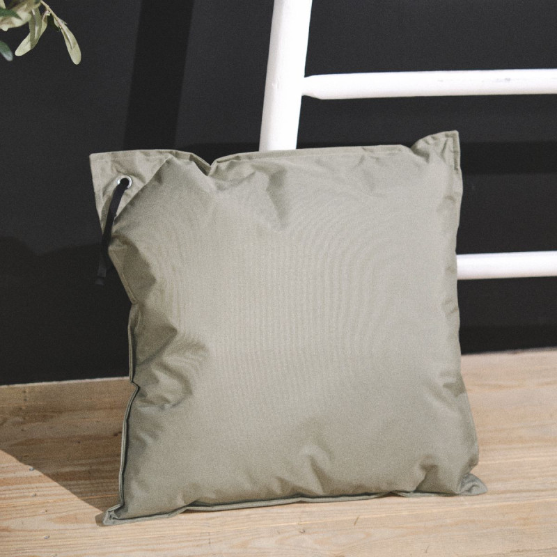 Coussin carré d'extérieur Spirit Garden - Vert sauge - 50 x 50 cm