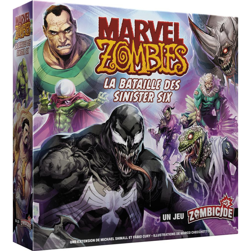 Marvel Zombies - Extention La bataille des sinister six - Jeu de figurines