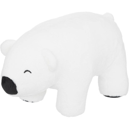 Pouf ours polaire pour enfant "Hiver" - Blanc - H 30 cm