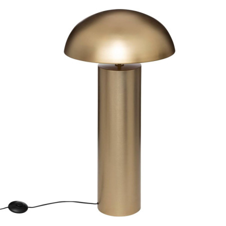 Lampadaire droit Champi en métal - Doré - H 97 cm