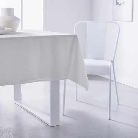 Nappe rectangulaire "Essential" - Blanc - 150 x 250 cm