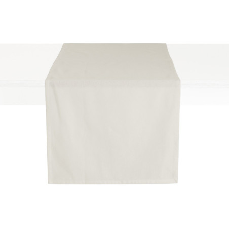Chemin de Table en coton - Blanc - 50 x 150 cm