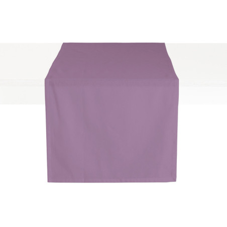 Chemin de Table en coton - violet - 50 x 150 cm
