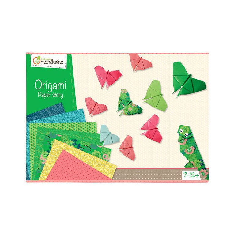 Boîte créative - Origami - L 23 x H 4 x P 16 cm