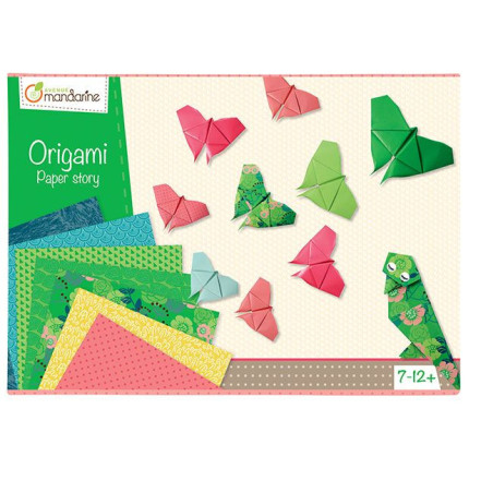 Boîte créative - Origami - L 23 x H 4 x P 16 cm