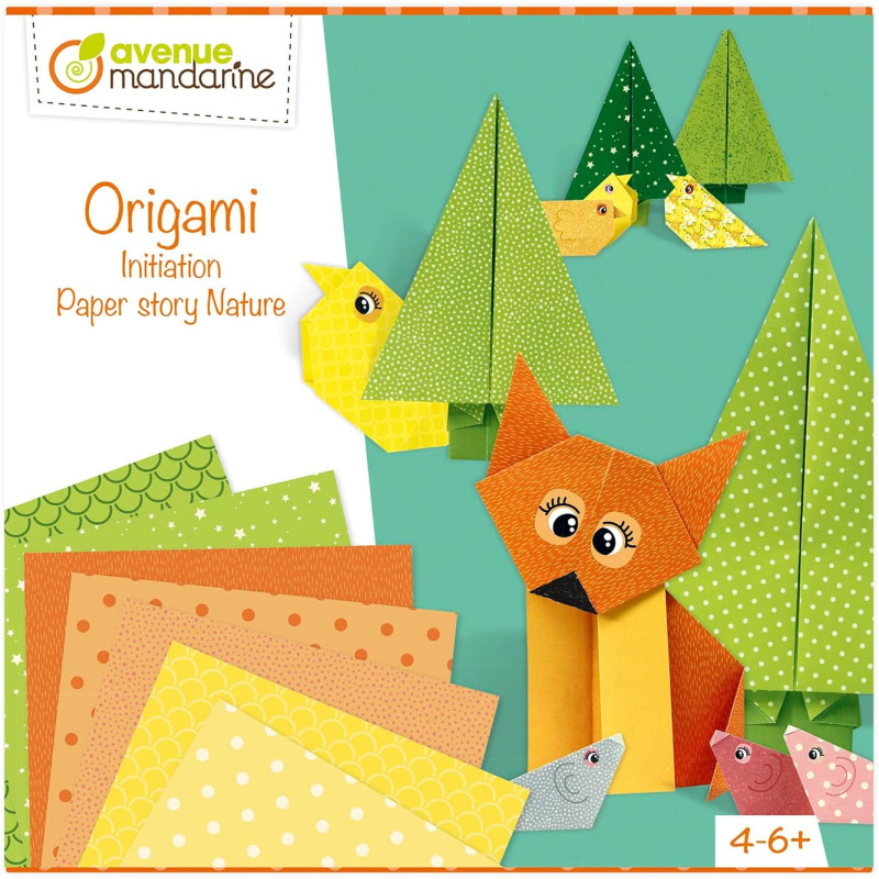 Coffret créatif - Origami Initiation - Multicolore - L 27 x H 7 x l 27 cm