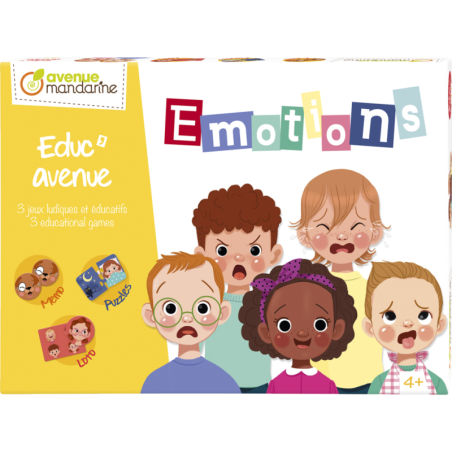 Coffret éducatif - Les Emotions - 32 x 24 cm