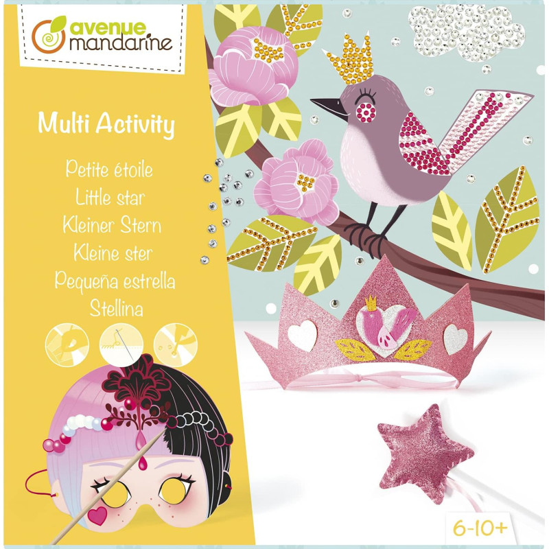Coffret créatif multi activité - Petite Etoile - L 27 x H 7 x l 27 cm
