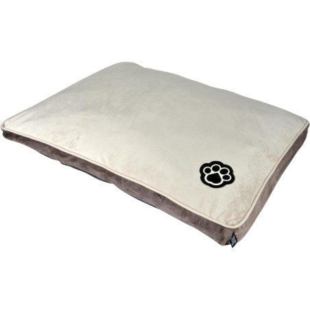 Coussin rectangle pour animaux "Patchy" - Marron/Beige - L100 x l 70 cm