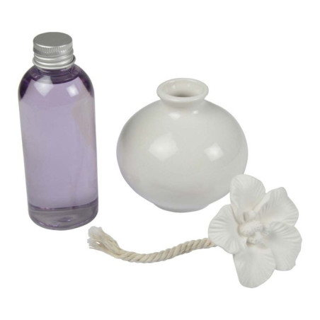 Coffret diffuseur et fleur en céramique "Essentiel" - Lavande - 100 ml