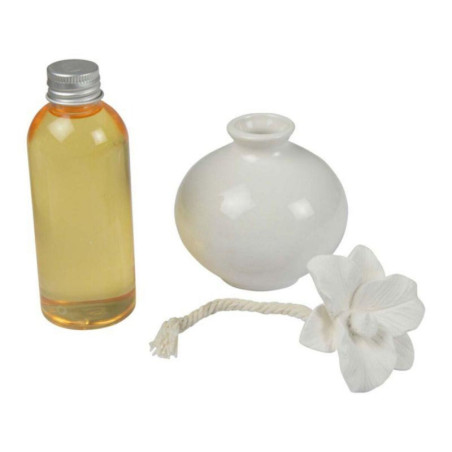Coffret diffuseur et fleur en céramique "Essentiel" - Mangue - 100 ml