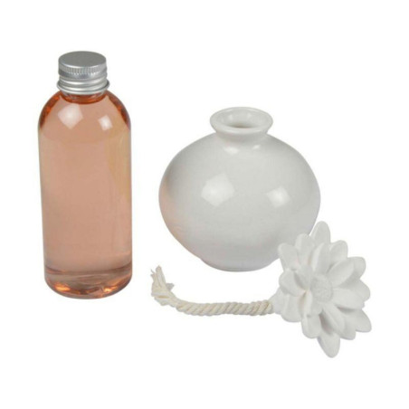 Coffret diffuseur et fleur en céramique "Essentiel" - Opium - 100 ml