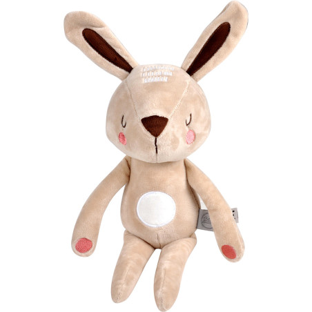 Peluche pour bébé "Foret" - Alain Le Lapin - Beige - H 40 cm