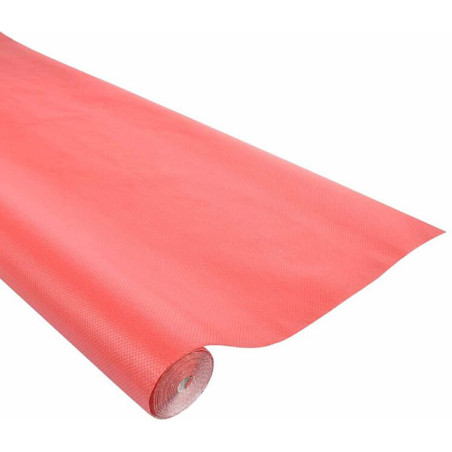 Nappe "Vitamine" en papier gaufré - Rouge - l 1.18 x L 15 m