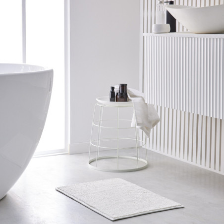 Tapis de bain "Essential" - Blanc - 40 x 60 cm