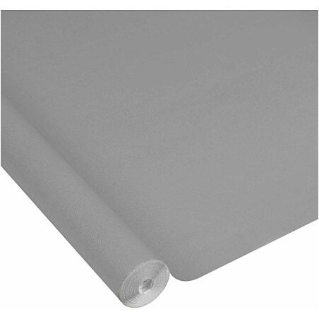 Nappe "Vitamine" en papier gaufré - Gris - l 1.18 x L 15 m