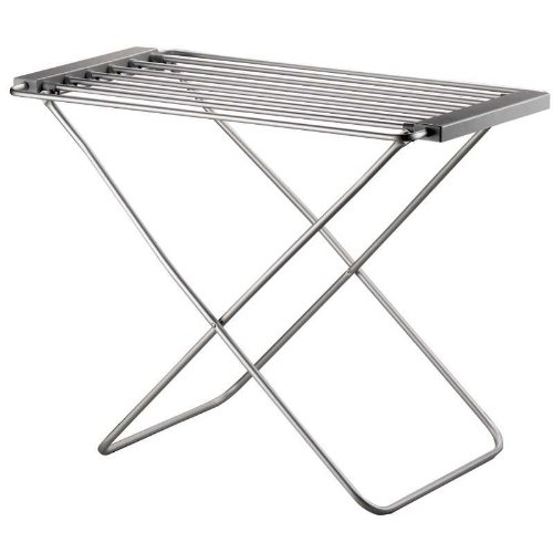 Sèche-serviette Sirge Séchoir étendoir STENDOTTO Séchoir étendoir à linge  électrique chauffant pliable 8 barres 120 W 50-60° C aluminium