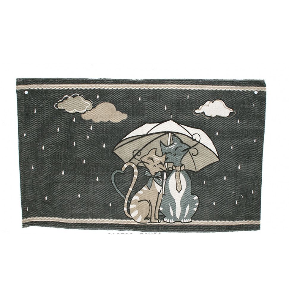 Tapis - Umbrella - L 80 cm x l 50 cm - Motifs chats