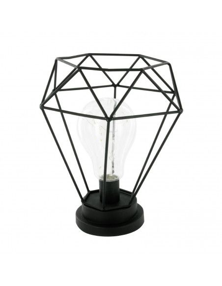 Lampe d'ambiance à poser - Filaire - Noir