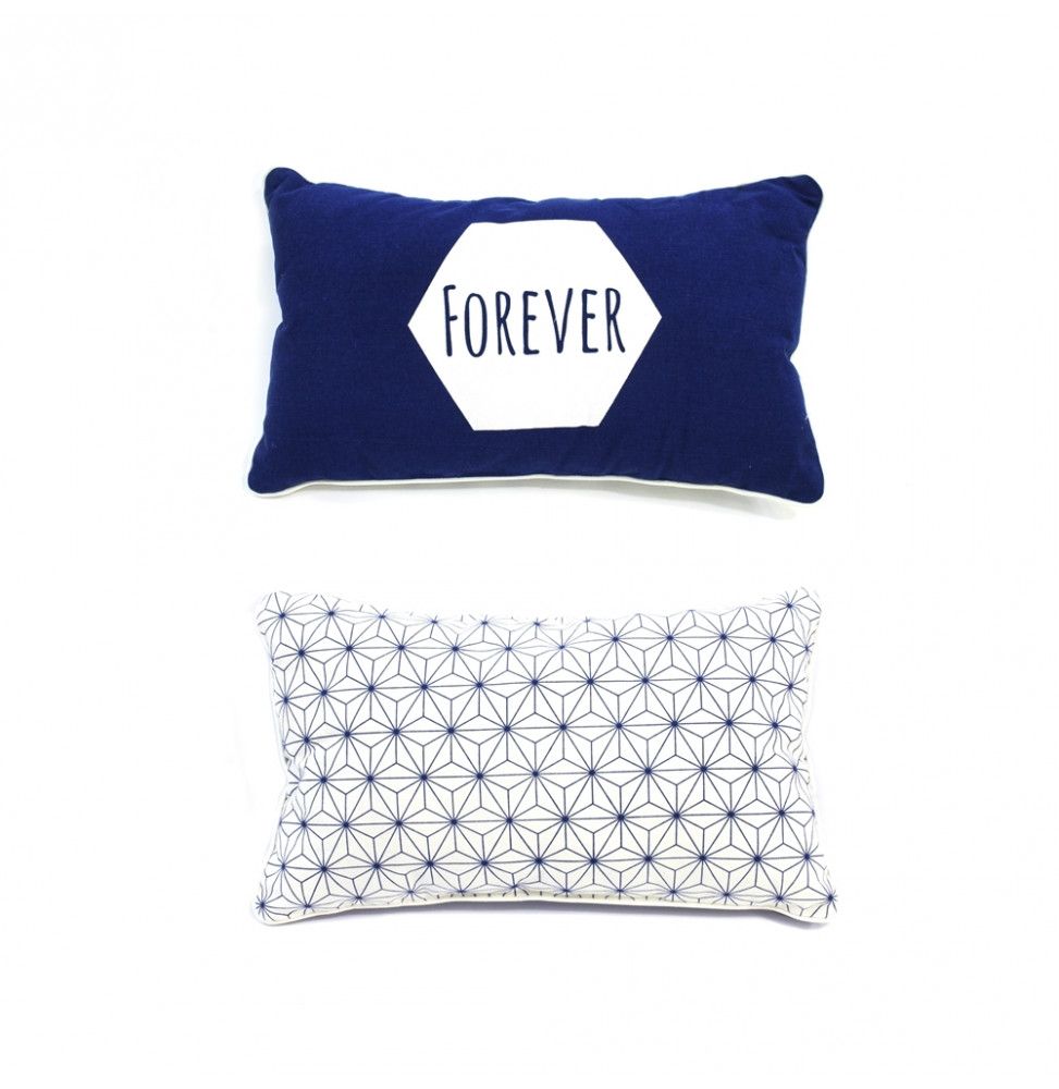 Coussin rectangle - Forever - 30 x 50 cm