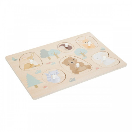 Puzzle en bois à 6 pièces - Multicolore - Jouets d'éveils