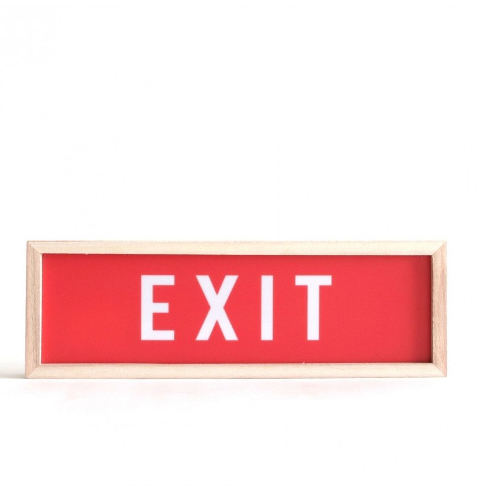 Décoration lumineuse - Exit - Rectangle