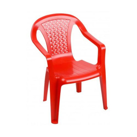 Chaise pour enfant "Camelia" - Rouge - L 37 x P 35 x H 52 cm