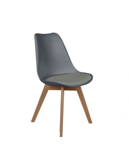 Chaise scandinave - Gris