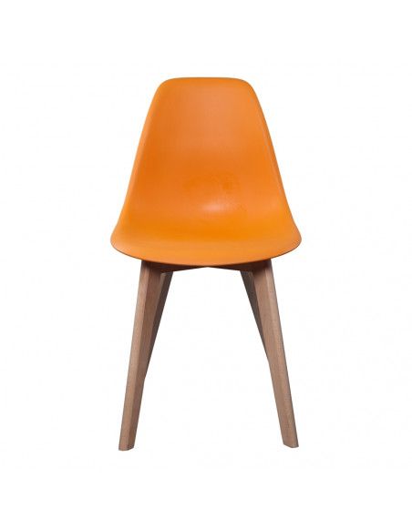 Chaise scandinave - Orange