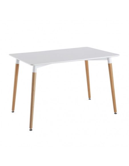 Table - Rectangulaire - Blanc