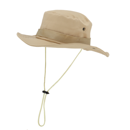 Chapeau d'explorateur pour enfant - Beige - D 30 x H 10,5 cm
