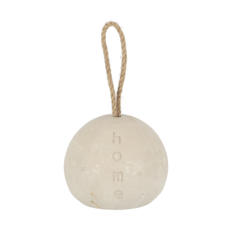Cale-porte boule en béton - Gris - D 15,4 cm