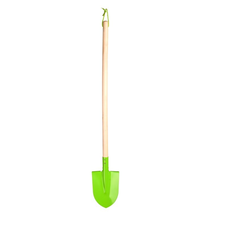 Pelle pour enfant en fer et bois - Vert - H 82 cm
