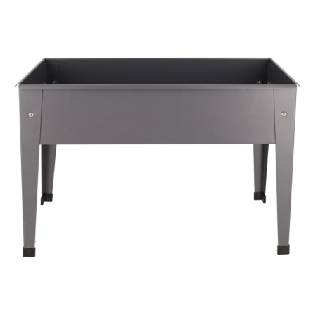Carré potager en métal - Gris anthracite - Taille S - L 62 x l 29 x H 45