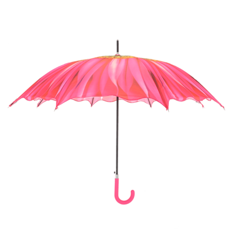 Parapluie en forme de fleur - Gerbera - D 105 x H 83 cm